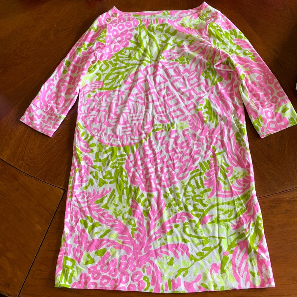 EUC Lilly Pulitzer UPF 50 Marlowe dress L 8/10
